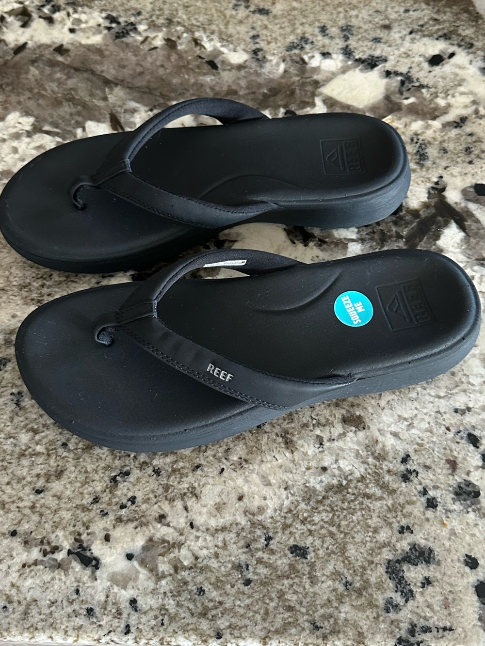 Reef Black Women's Soft Sole Flip Flops